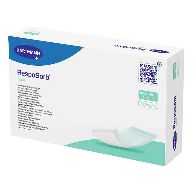 Resposorb Super Wundauflage 10x20 cm - 1