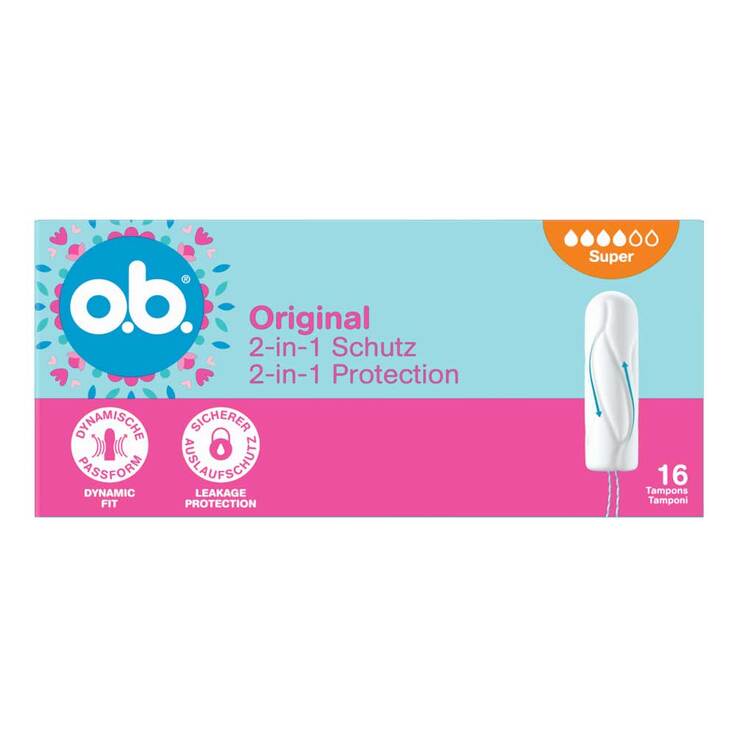 O.b. Tampons Original super Csu DE 16 St