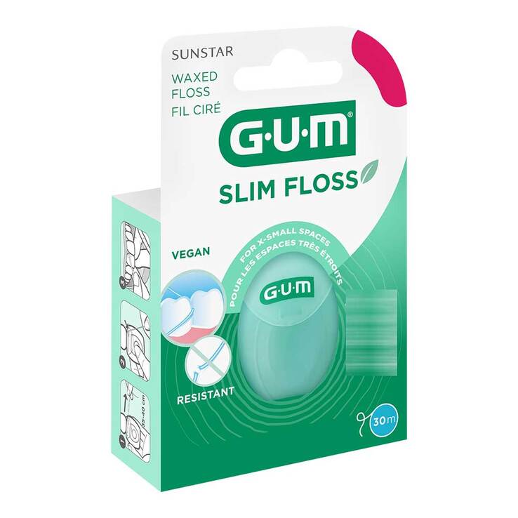 GUM Slim Floss gewachst 30 m - 1