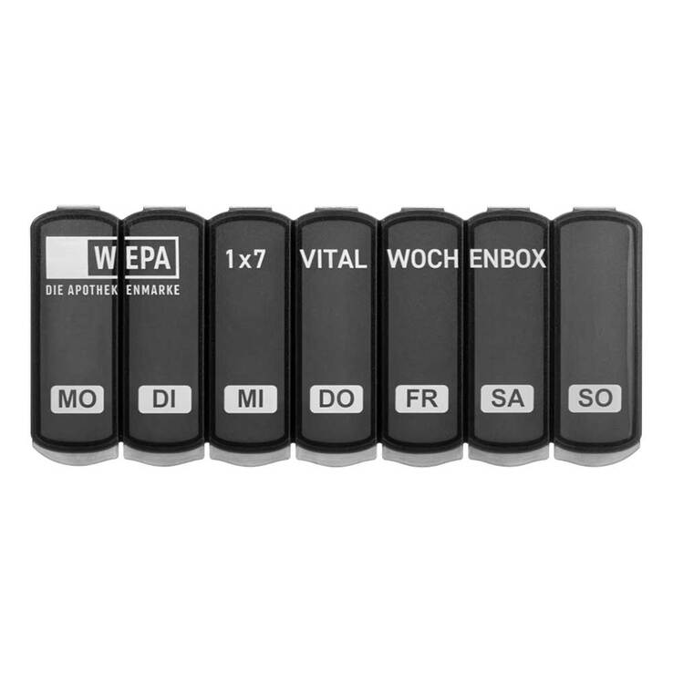 Wepa 1x7 Vital Wochenbox grau - 2