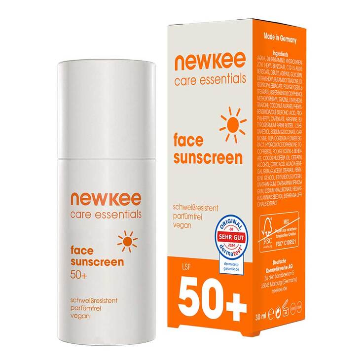 Newkee Sonnencreme Gesicht LSF 50 + - 1
