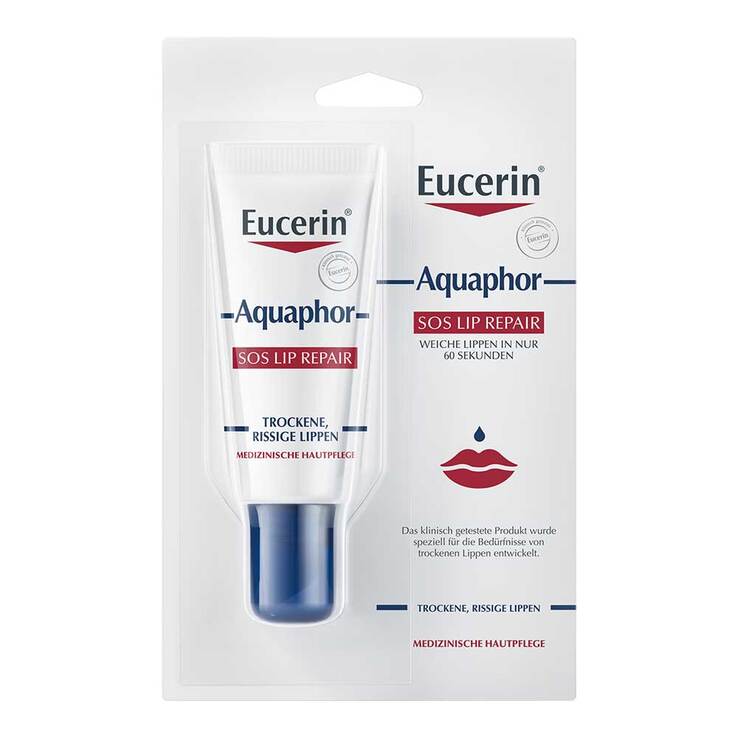 Eucerin Aquaphor SOS Lip Repair Creme - 1