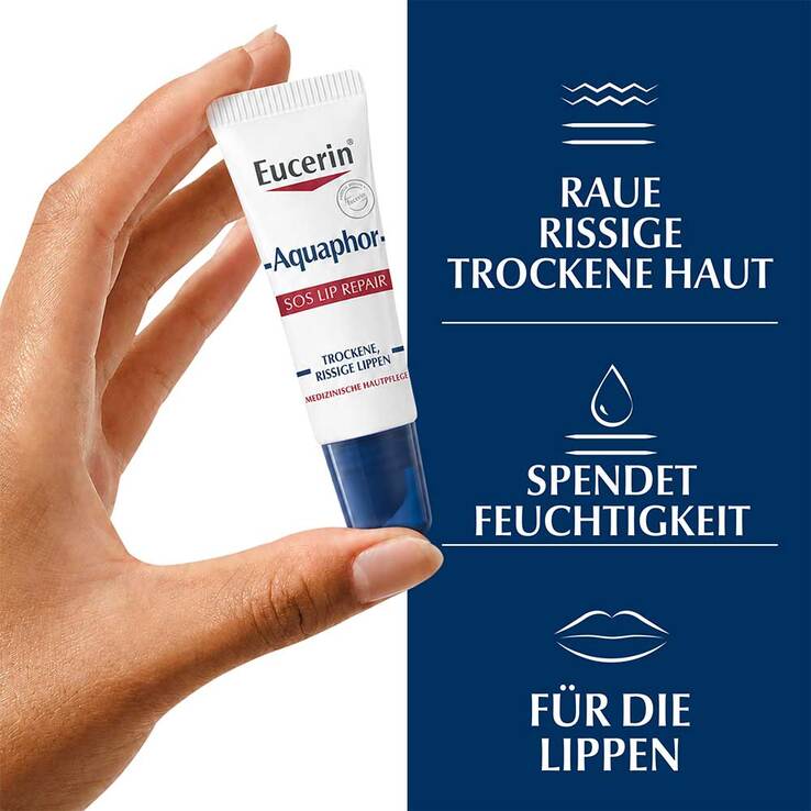 Eucerin Aquaphor SOS Lip Repair Creme - 3