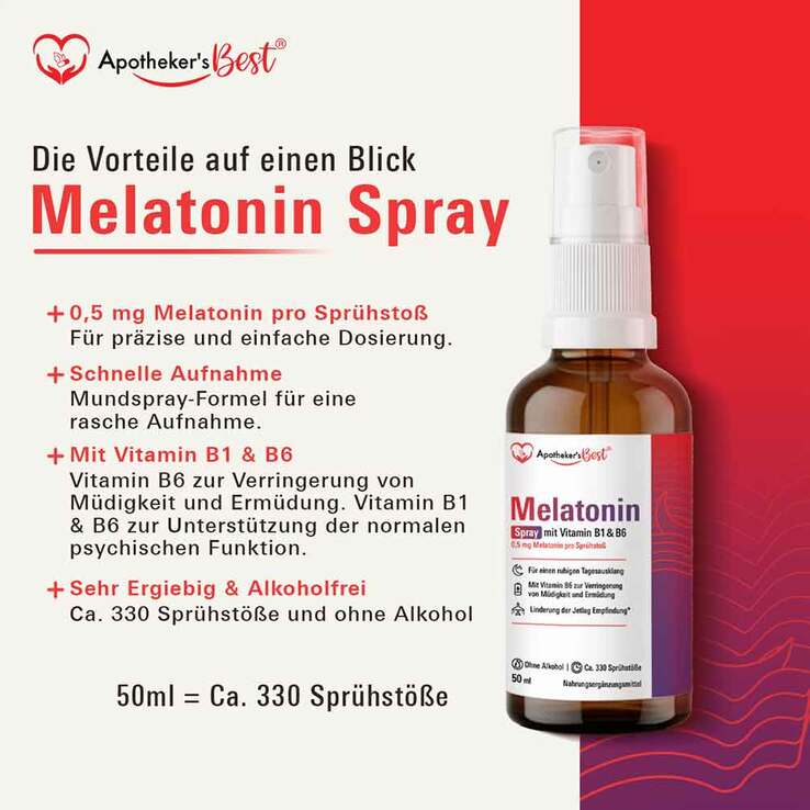 Apothekers Best Melatonin Spray - 2