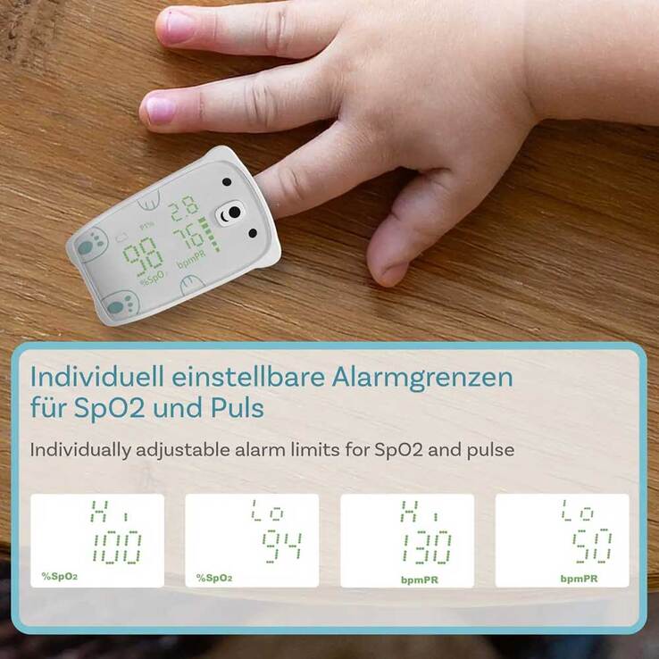 Pulox PO-235 Finger-Pulsoximeter für Kinder - 3