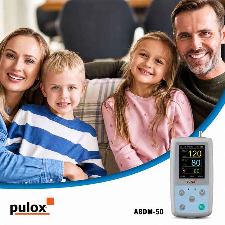 Pulox Abdm-50 Blutdruckmessgerät Langzeitmessung - 6